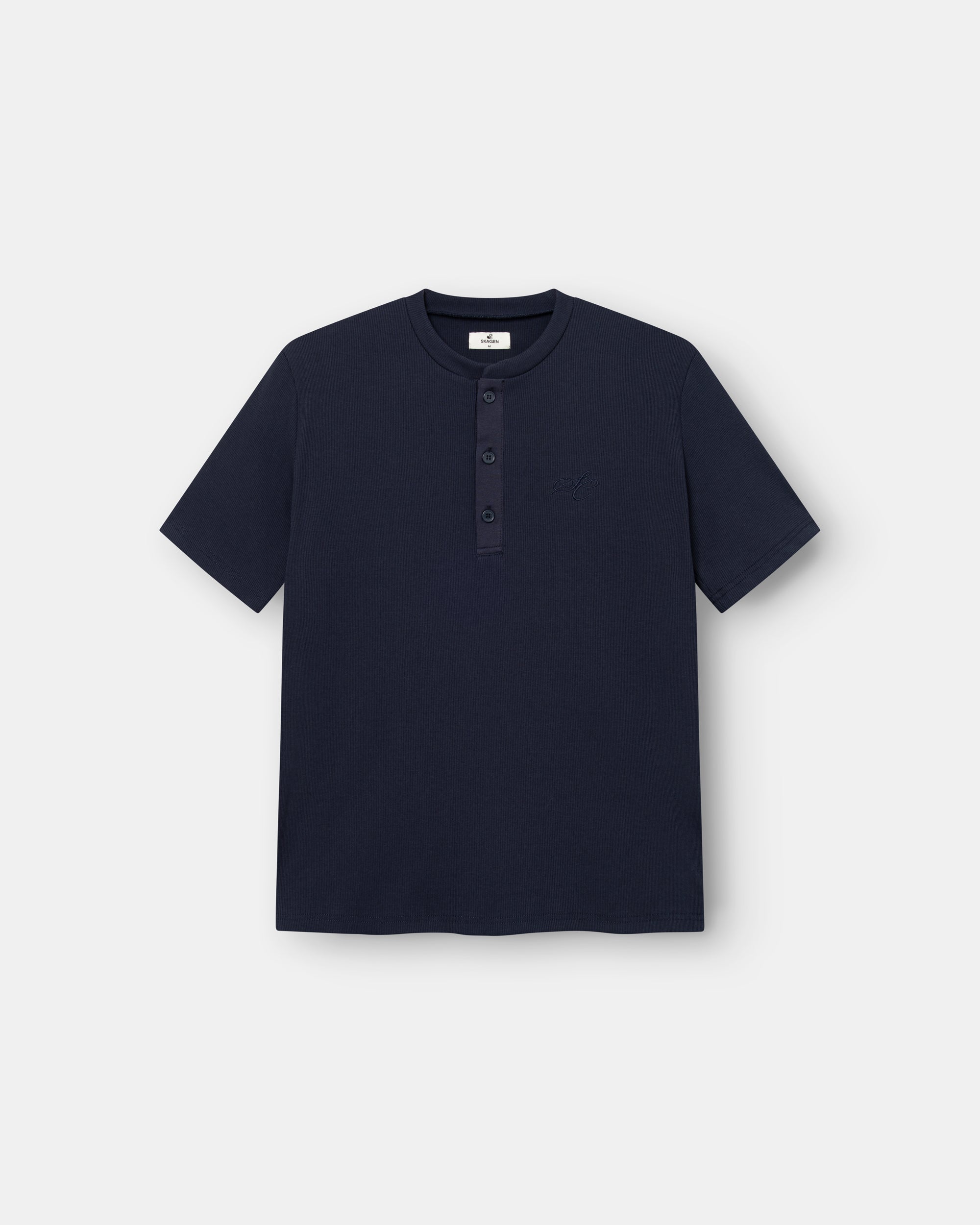 Henley Short Sleeve Navy